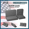 DUKW Seats (for 1-Car) (Plastic model)