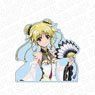 Magical Girl Lyrical Nanoha Extra Large Die-cut Acrylic Board Fate T Haraoun Chinese Dress (Anime Toy)