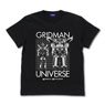 Gridman Universe Gridman & Dynazenon T-Shirt Black S (Anime Toy)