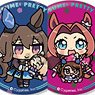 Uma Musume Pretty Derby Trading Can Badge -Together with a Stuffed Animal- Vol.4 (Set of 8) (Anime Toy)