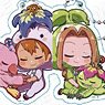 Digimon Adventure Series Gyao Colle Trading Acrylic Key Ring (Set of 14) (Anime Toy)