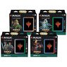 The Lord of the Rings: Tales of Middle-earth Commander Deck JP (Set of 4) (Trading Cards)