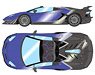Lamborghini Aventador SVJ Roadster 2020 Ad Personam 2 Tone Paint Viola Hestia/Grigio Lynx (Diecast Car)