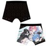 Re:Zero -Starting Life in Another World- Rem & Ram Boxer Shorts M (Anime Toy)