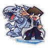 Yu-Gi-Oh! Duel Monsters Seto Kaiba & Blue-Eyes White Dragon Acrylic Stand (Anime Toy)