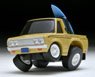 ChoroQ Q`s QS-03b Datsun Truck (Beige) w/Surfboard (Choro-Q)