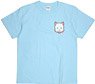 [The Demon Girl Next Door 2-Chome] Tamasakura-chan T-Shirt Blue L (Anime Toy)