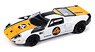 2005 フォード GT #4 ホワイト/オレンジ (ミニカー)