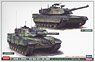 M-1 Abrams & Leopard 2 `NATO Main Battle Tank Combo` (Plastic model)