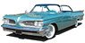 Pontiac Bonneville Hardtop 1959 Cameo Ivory / Jade Mist Green (Diecast Car)