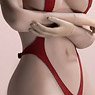 Super Flexible Female Seamless Body Suntan/Large Breasts S53A (Fashion Doll)