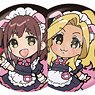 [Akiba Maid War] Metallic Can Badge 01 (Set of 7) (Anime Toy)