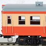 1/80(HO) JNR DMU KIHA20-200 (Bunk Window) Ready to Run, Un-powered Painted (Vermilion, Cream) (Pre-colored Completed) (Model Train)