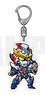 Gridman Universe Glitter Acrylic Key Ring 01. Gridman (Anime Toy)