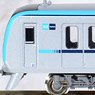 Tokyo Metro Series 15000 (Rollsign Lighting) Standard Four Car Formation Set (w/Motor) (Basic 4-Car Set) (Pre-colored Completed) (Model Train)