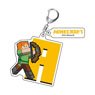 Minecraft Alphabet Mascot Key Chain A (Anime Toy)