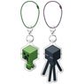 Minecraft Acrylic Pair Mascot Key Chain Creeper & Enderman (Anime Toy)
