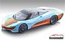 マクラーレン スピードテール 2020 ライトブルー/オレンジ (ミニカー)