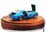 250 GTO #112 Blue / Yellow Yellow China Exclusive Rotating Display (Full Opening and Closing) (Diecast Car)