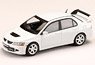 Mitsubishi Lancer GSR Evolution 8 White Solid w/Engine Display Model (Diecast Car)