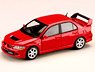 Mitsubishi Lancer GSR Evolution 8 Red Solid w/Engine Display Model (Diecast Car)