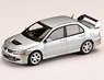 三菱 ランサー GSR EVOLUTION 8 エンジンディスプレイモデル付き クールシルバーメタリック (ミニカー)