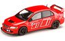 三菱 ランサー GSR EVOLUTION 9 RALLIART レッドソリッド (ミニカー)