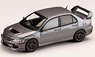 Mitsubishi Lancer GSR Evolution 9 MR Medium Purplish Gray Mica w/Engine Display Model (Diecast Car)
