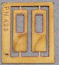 Gangway Door F for J.N.R. Oldtimer Electric Car for KUMOHA42 Onoda Line etc. ) (2-Door) (Model Train)