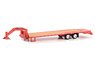 *Bargain Item* Gooseneck Trailer - Red with Red and White Conspicuity Stripes (Diecast Car)