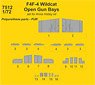 F4F-4 Wildcat Open Gun Bays (for Arma Hobby) (Plastic model)