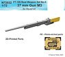 PT-109 Boat Weapon Set No.3 - 37mm Gun M3 (for Revell) (Plastic model)