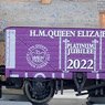 イギリス2軸貨車(7枚側板) エリザベス女王在位70周年記念車両 【NR-7022EXP】 ★外国形モデル (鉄道模型)