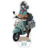 [Laid-Back Camp] Rin Shima & Scooter Acrylic Stand (Anime Toy)