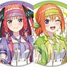 Trading Can Badge The Quintessential Quintuplets Movie Fruits Parlour Ver. (Set of 5) (Anime Toy)