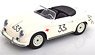 Porsche 356 A Speedster No.33 1955 White (Diecast Car)