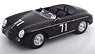 Porsche 356 A Speedster No.71 1955 Black (Diecast Car)