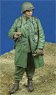 WWII アメリカ陸軍 レインコートを着た空挺部隊員下士官 1944-45 (プラモデル)