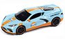 2022 Chevy Corvette Gallite Blue / Orange (Diecast Car)