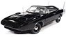 1969 Dodge Charger Daytona X9 Black (Diecast Car)