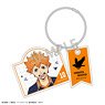 Haikyu!! Wire 2 Parts Acrylic Key Ring Shoyo Hinata (Anime Toy)