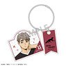 Haikyu!! Wire 2 Parts Acrylic Key Ring Osamu Miya (Anime Toy)