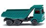 (N) MB Dump Truck [Muldenkipper (MB) wasserblau] (Model Train)