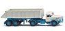 (HO) Henschel Rear Dump Truck Light Blue / Papyrus White (Model Train)