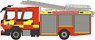 (OO) Greater Manchester F & R Service Volvo FL Emergency One Pump (Model Train)