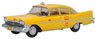 (HO) Tanner Yellow Cab Co. S California Plymouth Belvedere Sedan 1959 (Model Train)