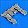 P-40E Warhawk Undercarriage Covers (for Hasegawa) (Plastic model)