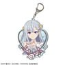 The Magical Revolution of the Reincarnated Princess and the Genius Young Lady Big Acrylic Key Ring Ver.2 Design 02 (Euphyllia Magenta) (Anime Toy)