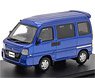 Subaru Sambar Van WR Blue Limited (2011) WR Blue Mica (Diecast Car)