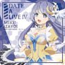 Date A Live IV Rubber Mat Coaster [Miku Izayoi] (Anime Toy)